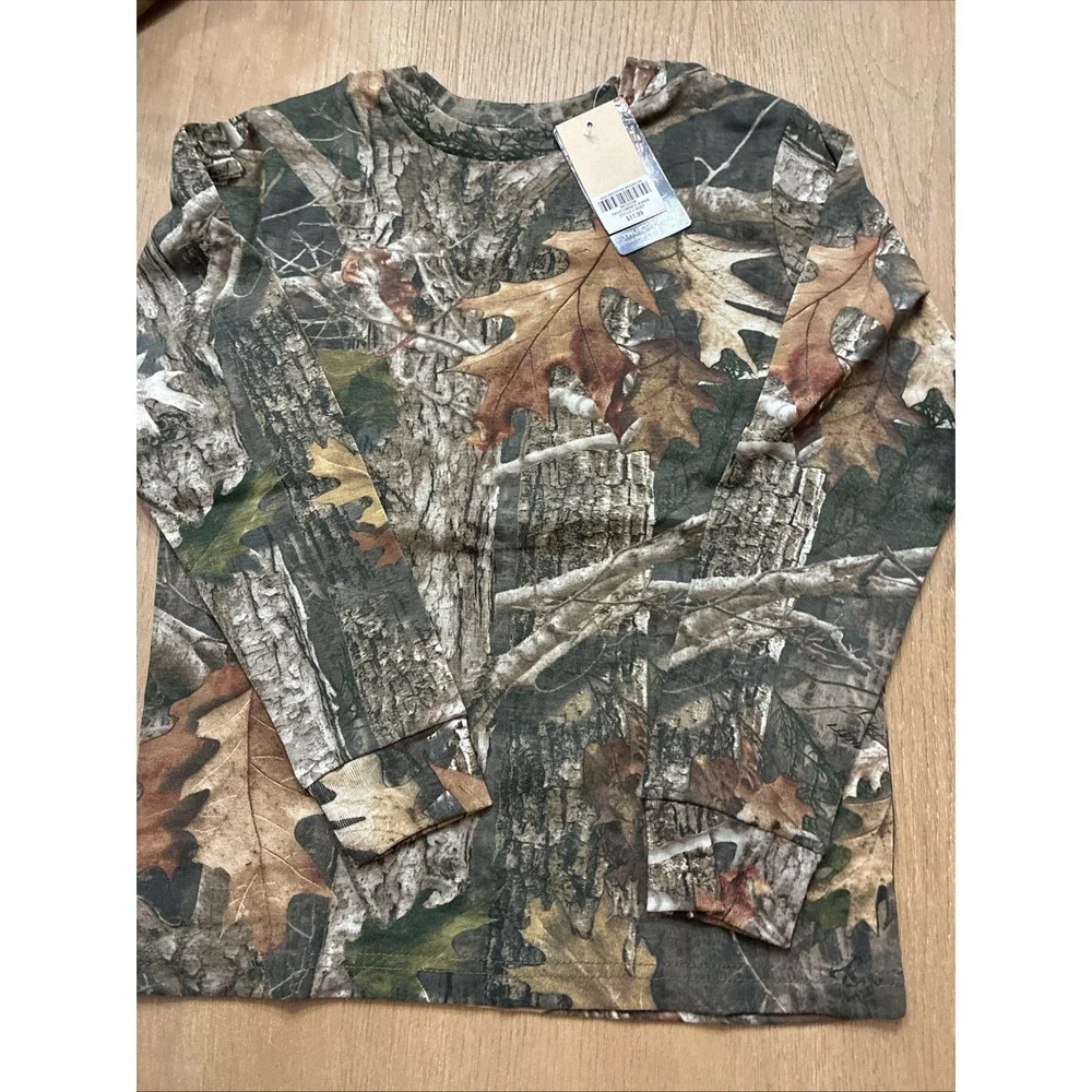Red Head T-Shirt Long Sleeve Camo Kana True Timber Youth M Lot Of 2 NWT Bass Pro